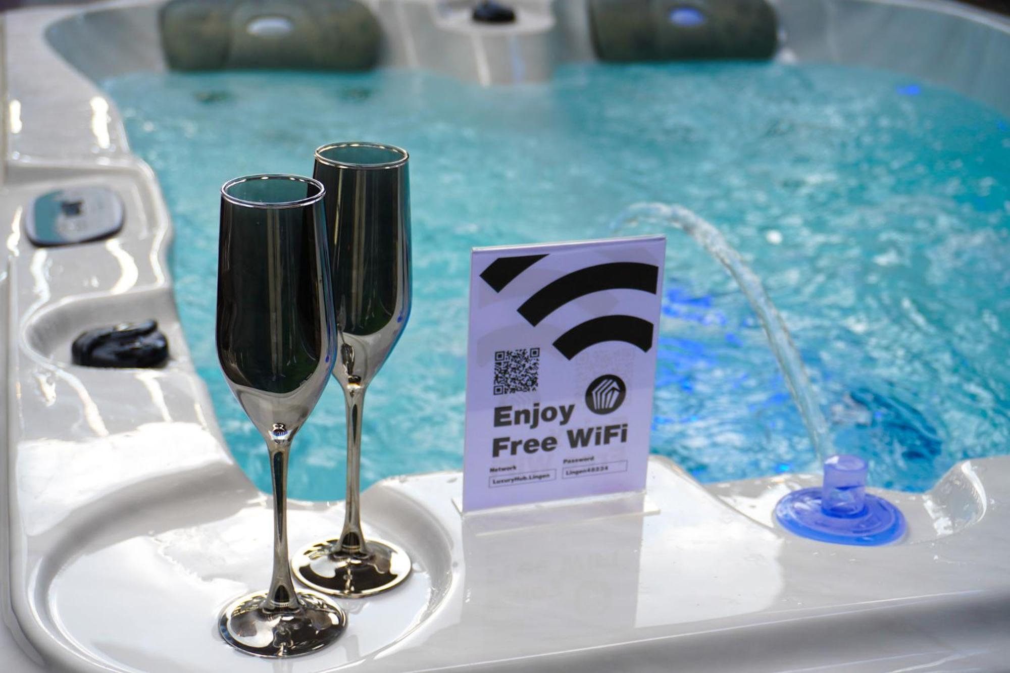Luxuryhub Lingen Apartman Kültér fotó